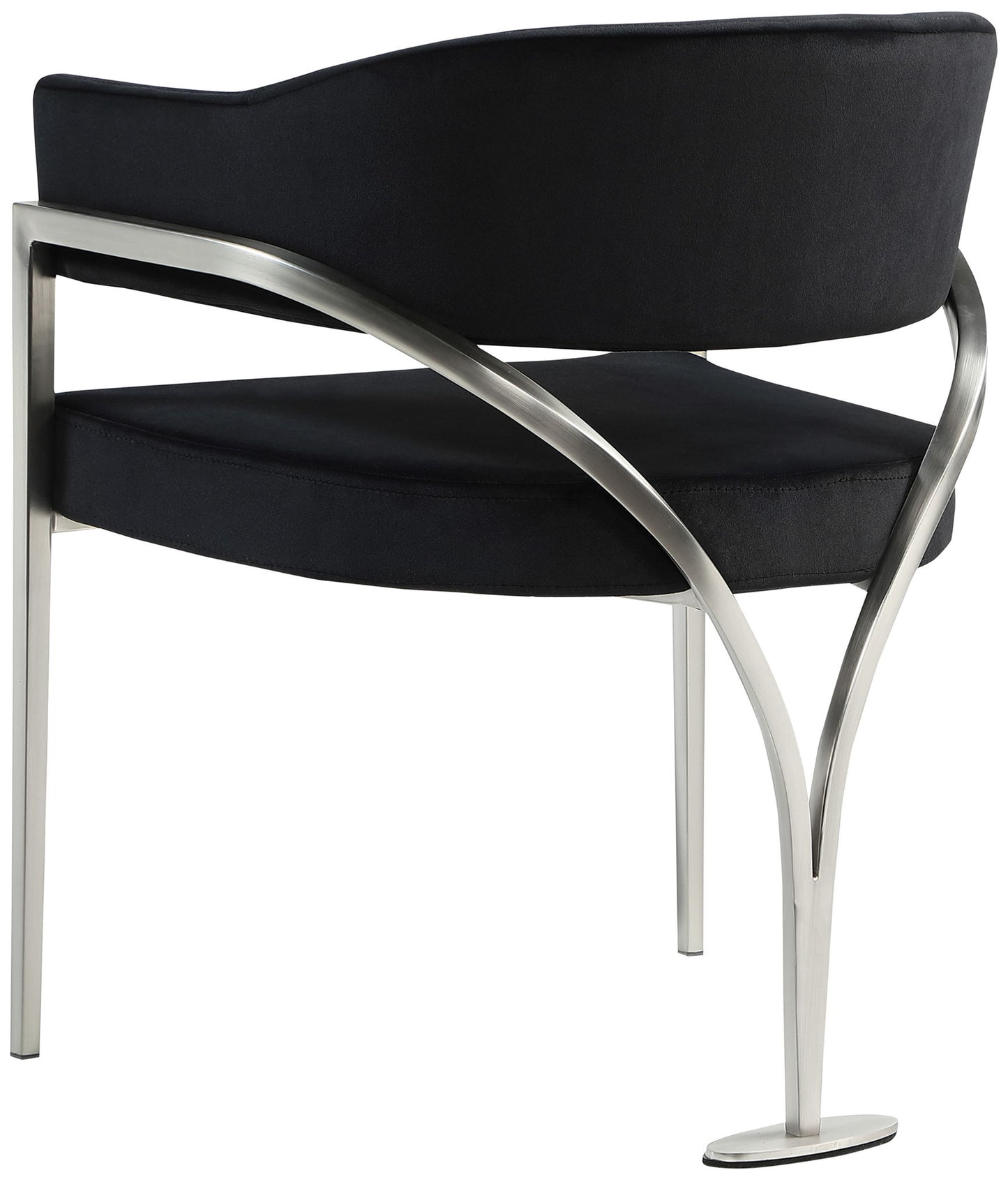 Madelyn - Dining Chair (Set of 2) - Brushed Chrome