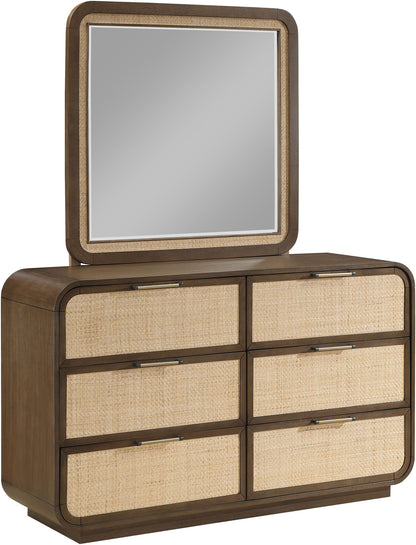 Windsor - Solid Wood Mirror - Brown