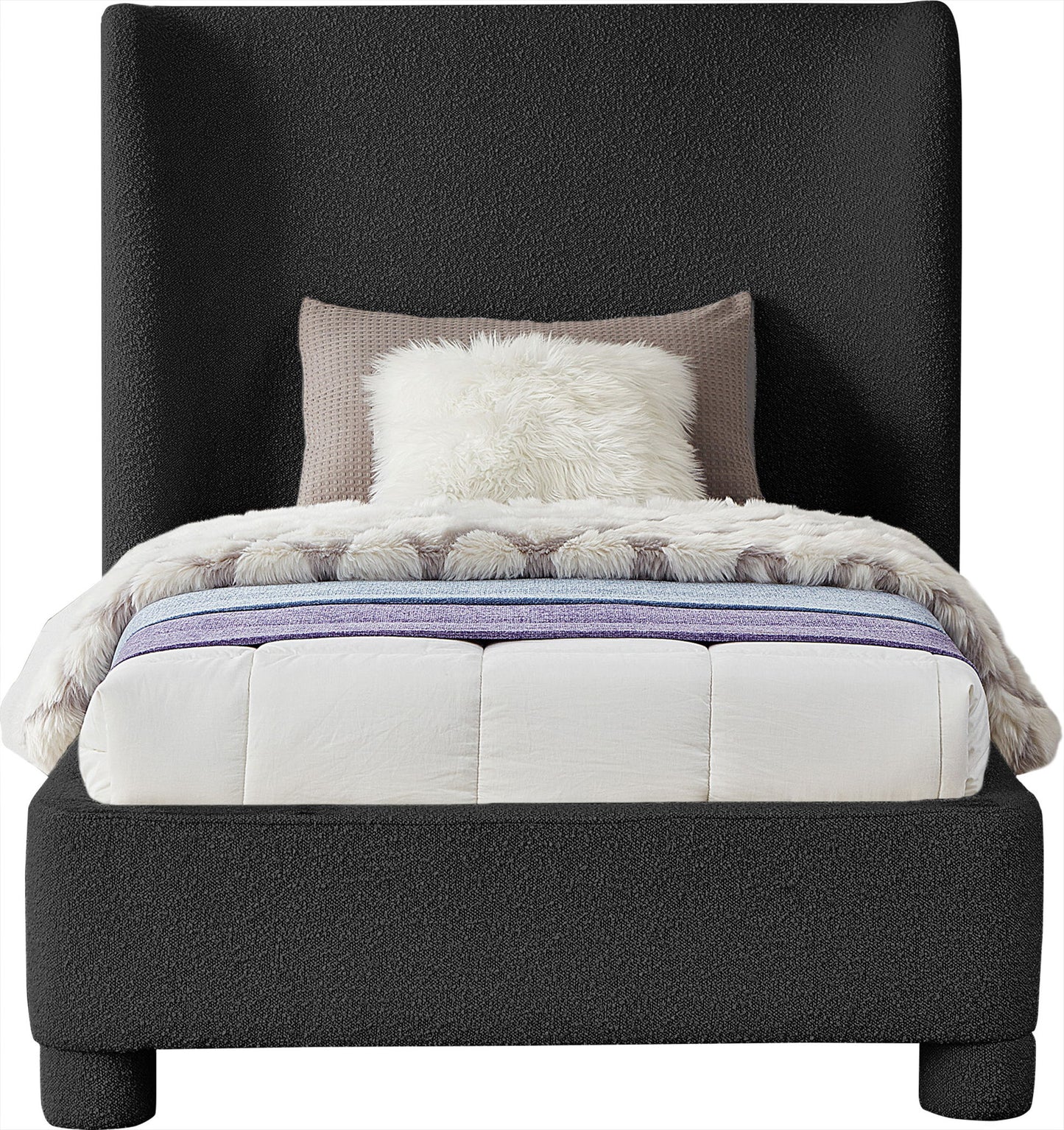 Penny - Boucle Fabric Bed