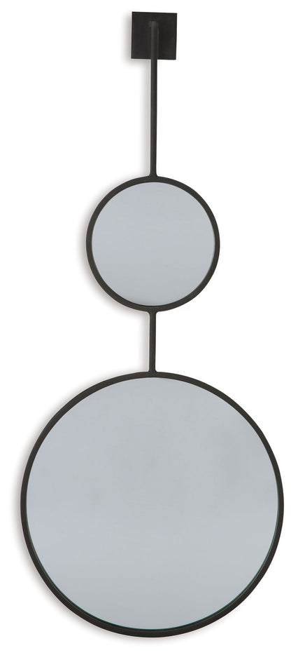 Brewer - Negro - Espejo decorativo