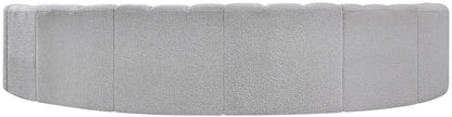 Arc - Boucle Fabric 8 Piece U-Shaped Modular Sofa