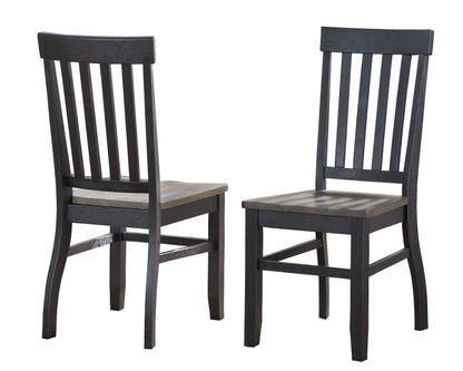 Raven - Noir Side Chair (Set of 2) - Dark Brown