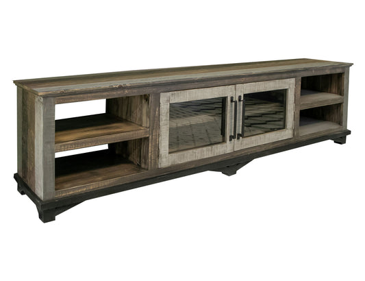 Loft - TV Stand - Two Tone Gray / Brown