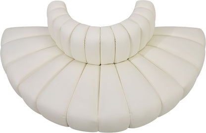 Arc - Faux Leather 4 Piece Modular Sofa