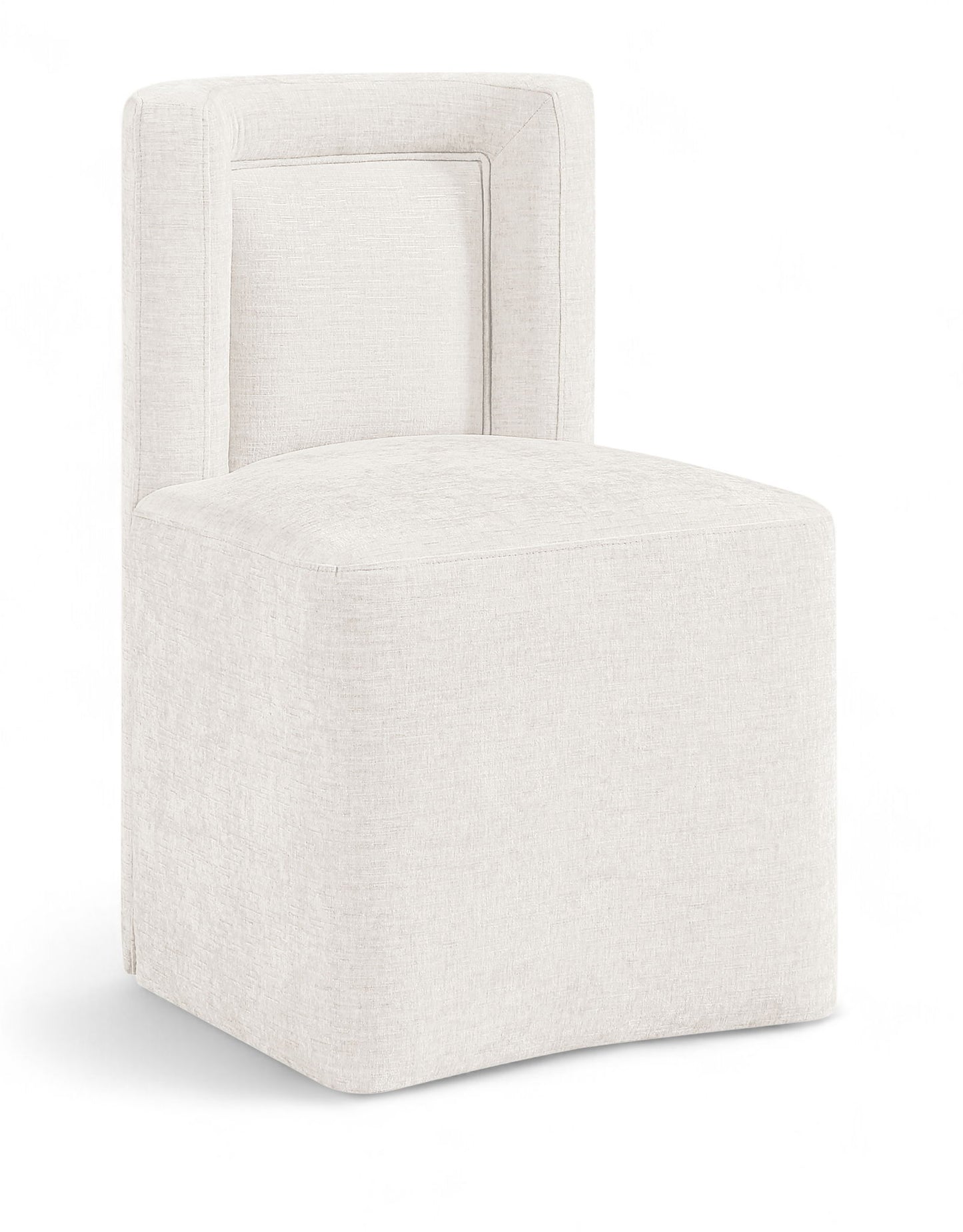 Duvina - Chenille Performance Fabric Dining Chair (Set of 2)