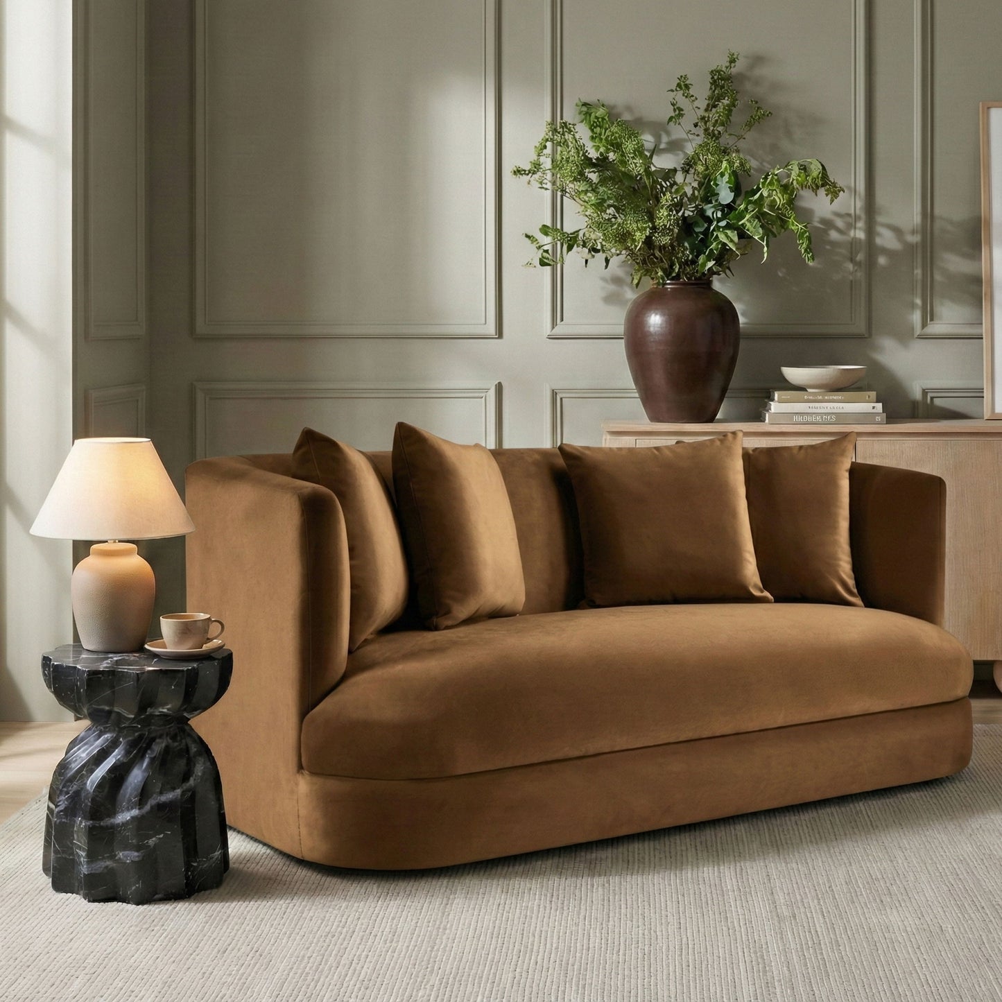 Alder - Velvet Loveseat