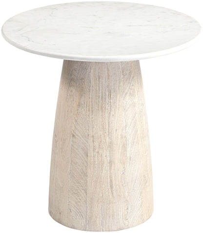 Liona - Marble And Mango Wood Table