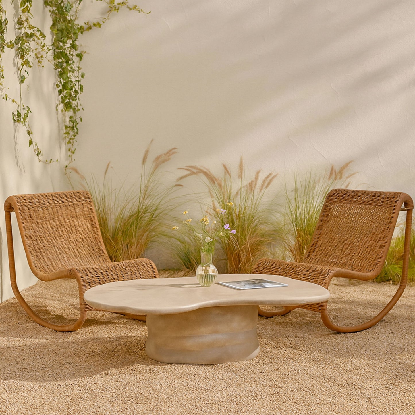 Branna - Concrete Coffee Table