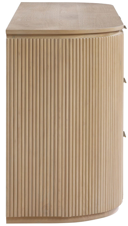 Astrid - Solid Wood And Oak Veneer Dresser