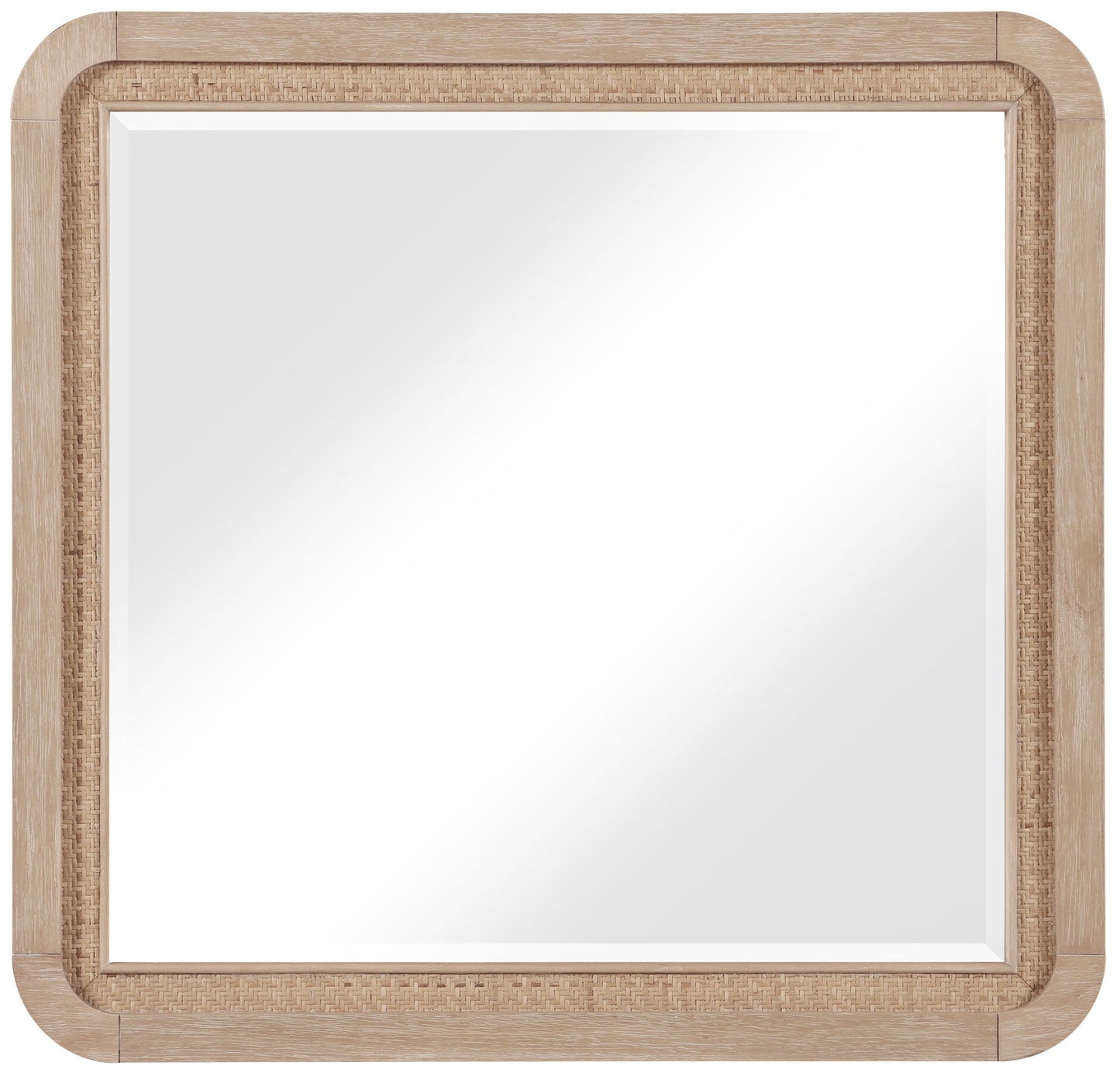 Windsor - Rubberwood Mirror - Natural