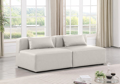 Cube - Modular 2 Seat Armless Sofa