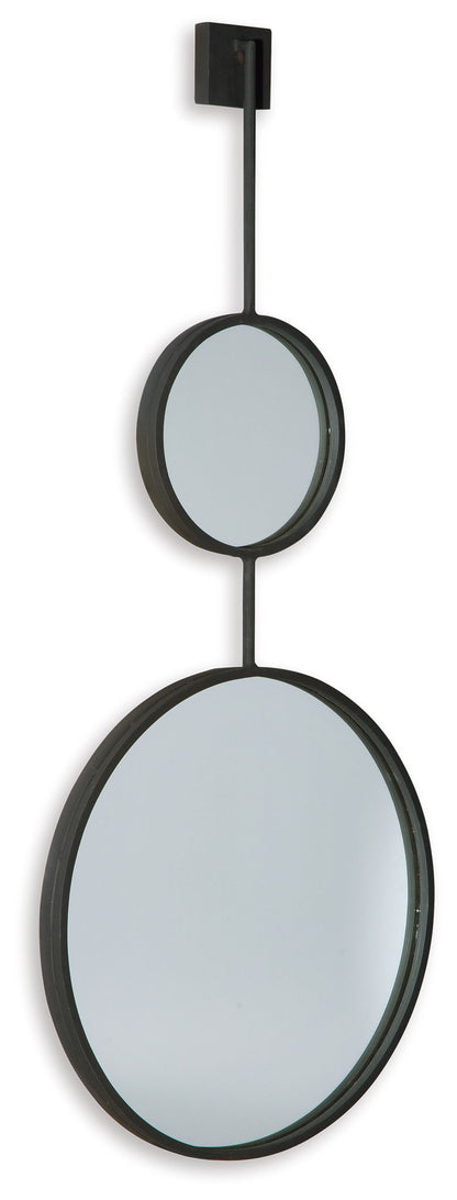 Brewer - Negro - Espejo decorativo