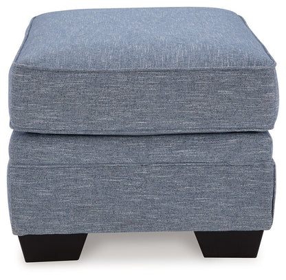 Carissa Manor - Denim - Ottoman