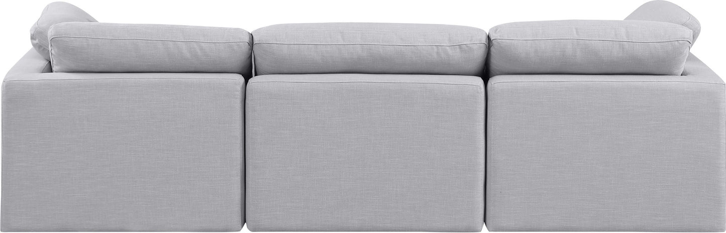 Indulge - Linen 3 Seat Modular Sofa
