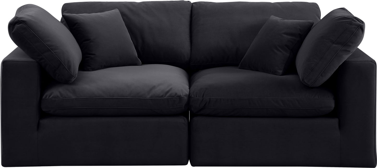 Comfy - Velvet Modular Sofa 2 Seats