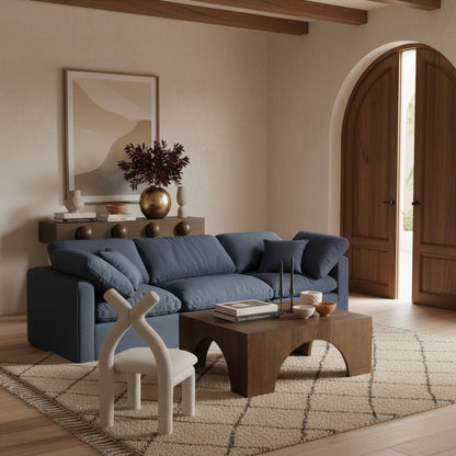 Indulge - Linen 3 Seat Modular Sofa