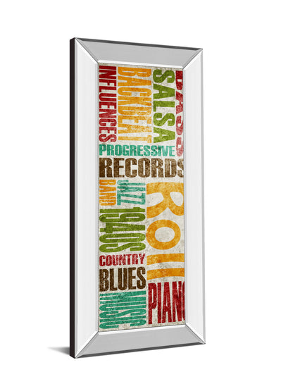 Rock & Roll By Sd Graphics Studio - Print Wall Art - Orange