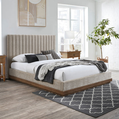 Emmet - Bed - Dark Brown Base