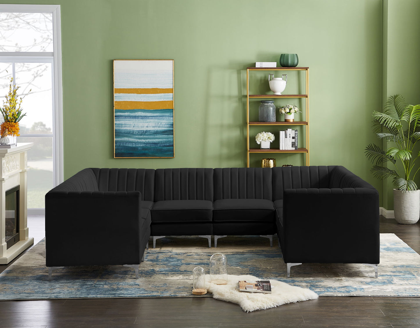 Alina - 8 Piece Modular Sectional