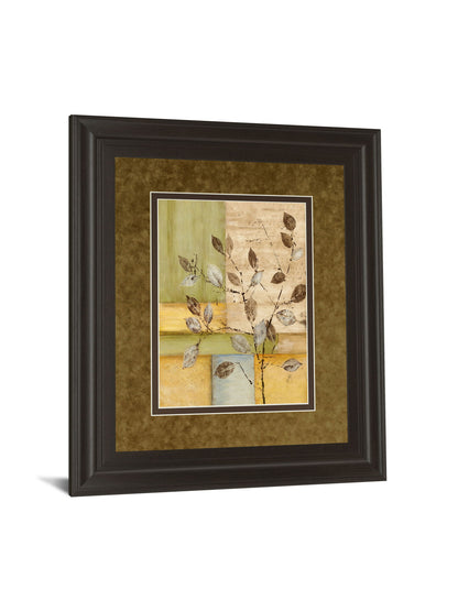 Urban Garden Il By Norm Olson - Framed Print Wall Art - Light Brown