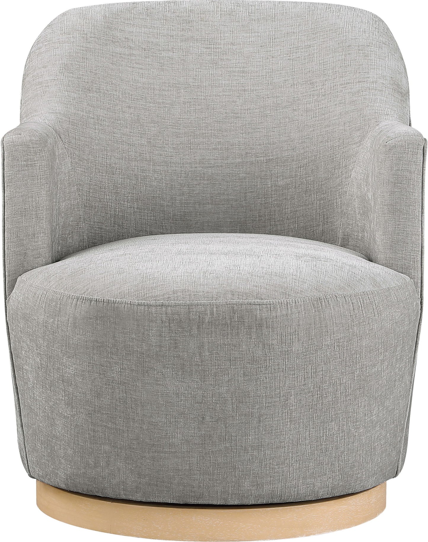 Clarita - Chenille Swivel Accent Chair
