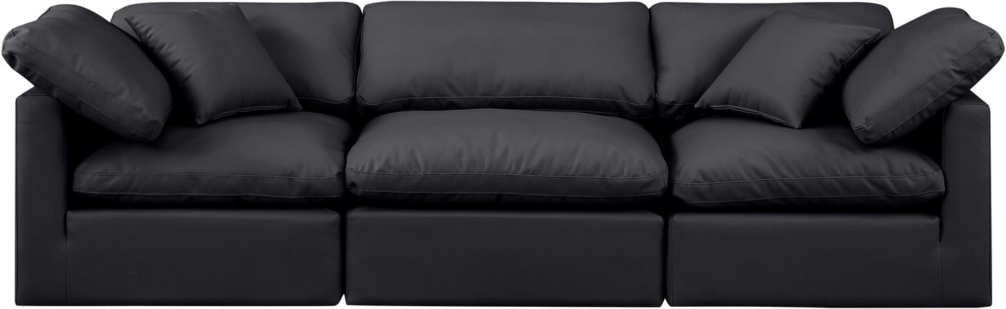 Indulge - Faux Leather 3 Seat Modular Sofa