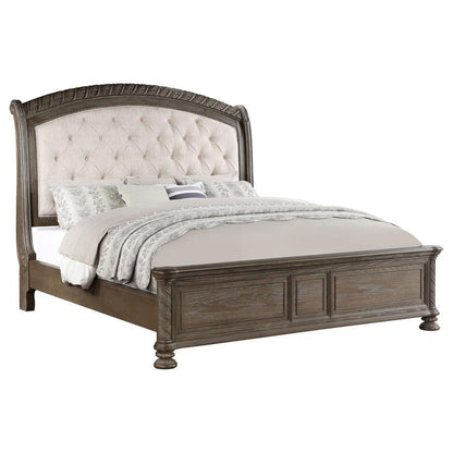 Emmett - Wood Sleigh Bed