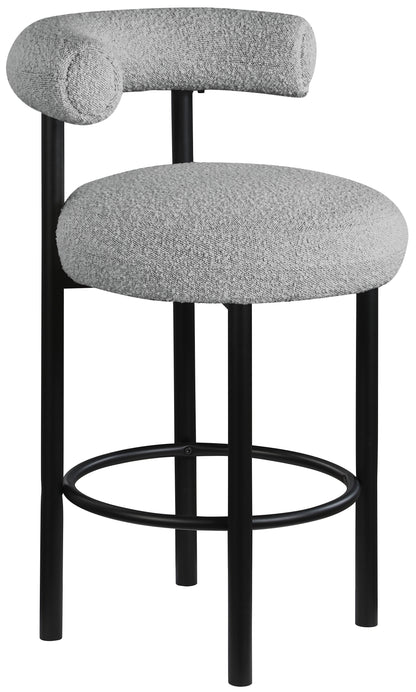 Bordeaux - Stool With Black Legs (Set of 2)