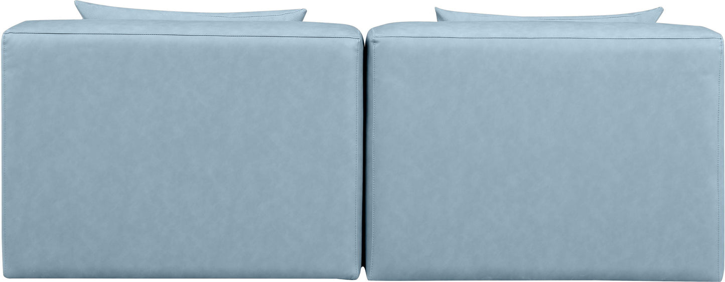 Cube - Modular 2 Seat Armless Sofa