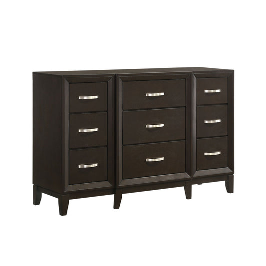 Beaumont - 9-Drawer Dresser - Merlot