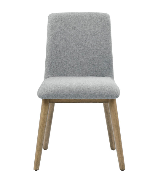 Vida - Polyester Side Chair (Set of 2) - Gray