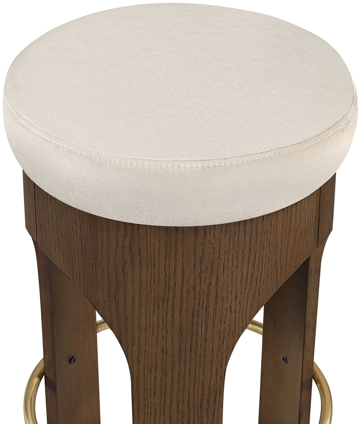 Bocceli - Counter Stool - Brown Base