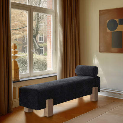 Edison - Bench - Light Brown Base