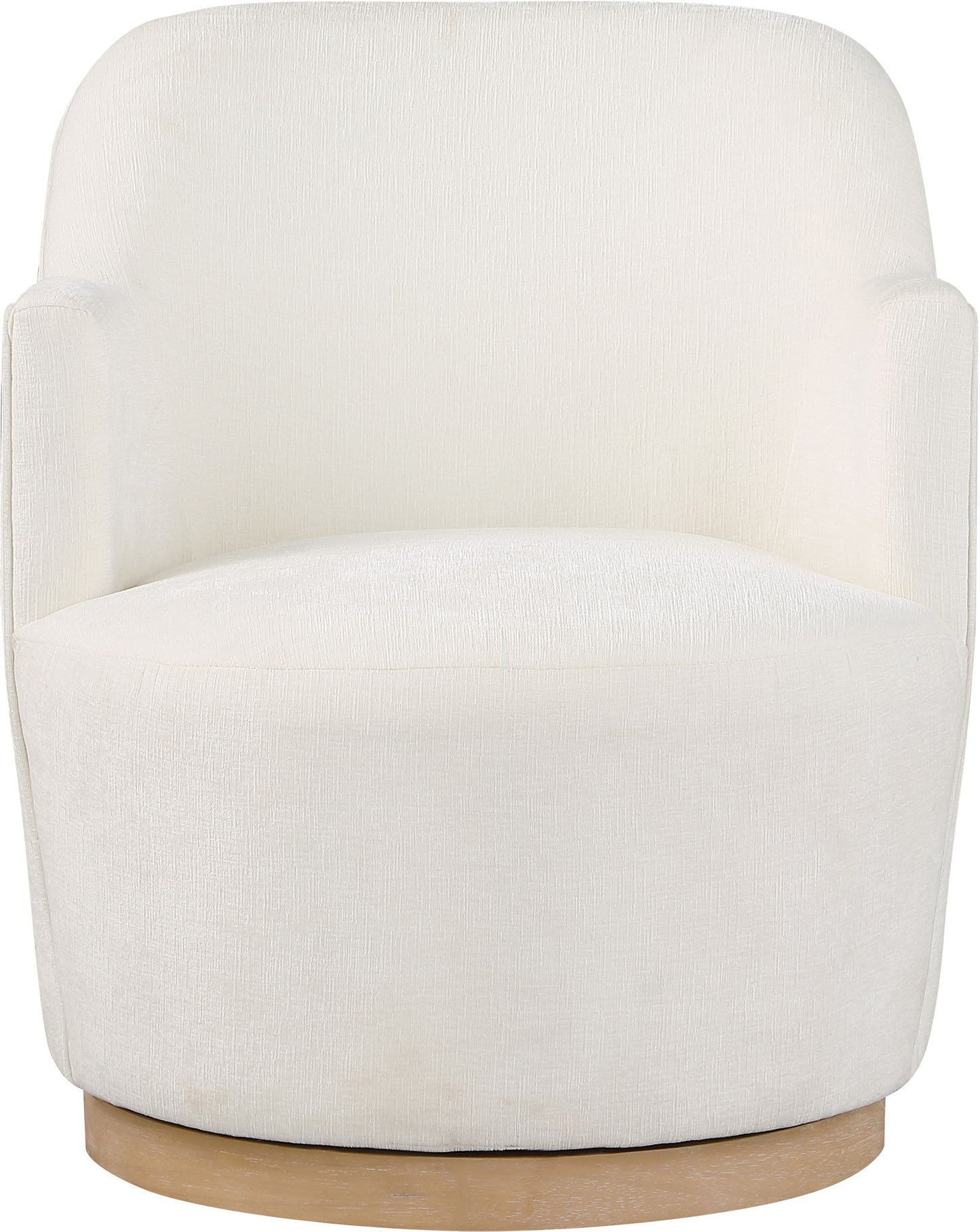 Clarita - Chenille Swivel Accent Chair