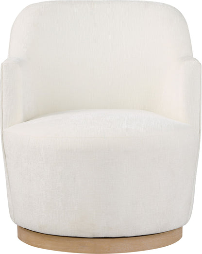 Clarita - Chenille Swivel Accent Chair