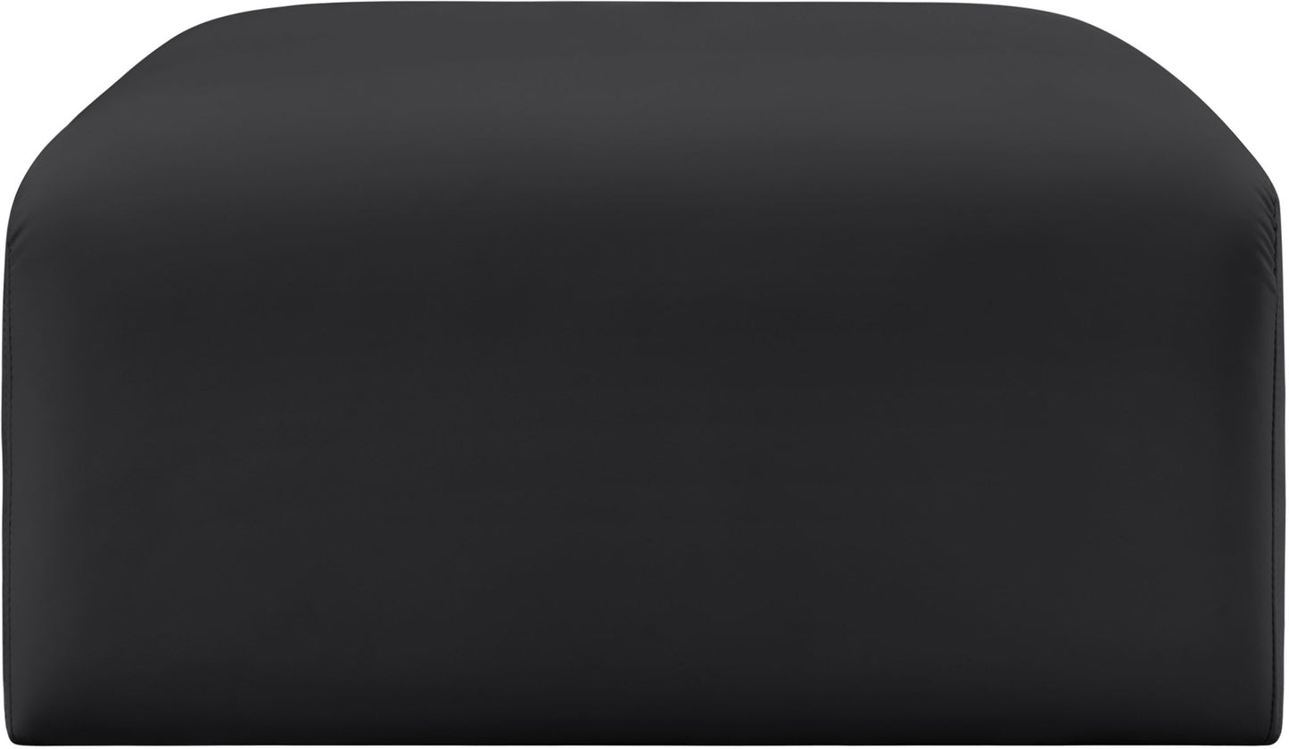 Arc - Faux Leather Ottoman