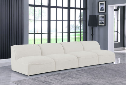 Miramar - 4 Seat Armless Modular Sofa