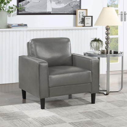 Ruth - Upholstered Track Arm Accent Chair