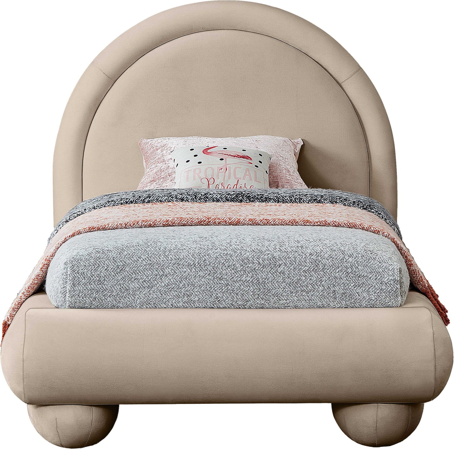 Madrid - Velvet Upholstered Bed