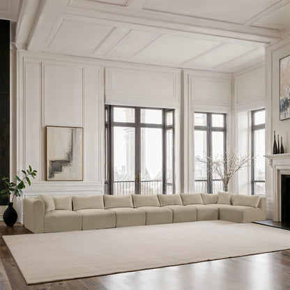 Shaggy - 8 Piece Modular Sectional