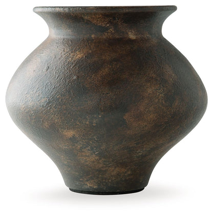 Laddlow - Vase - Antique Brown