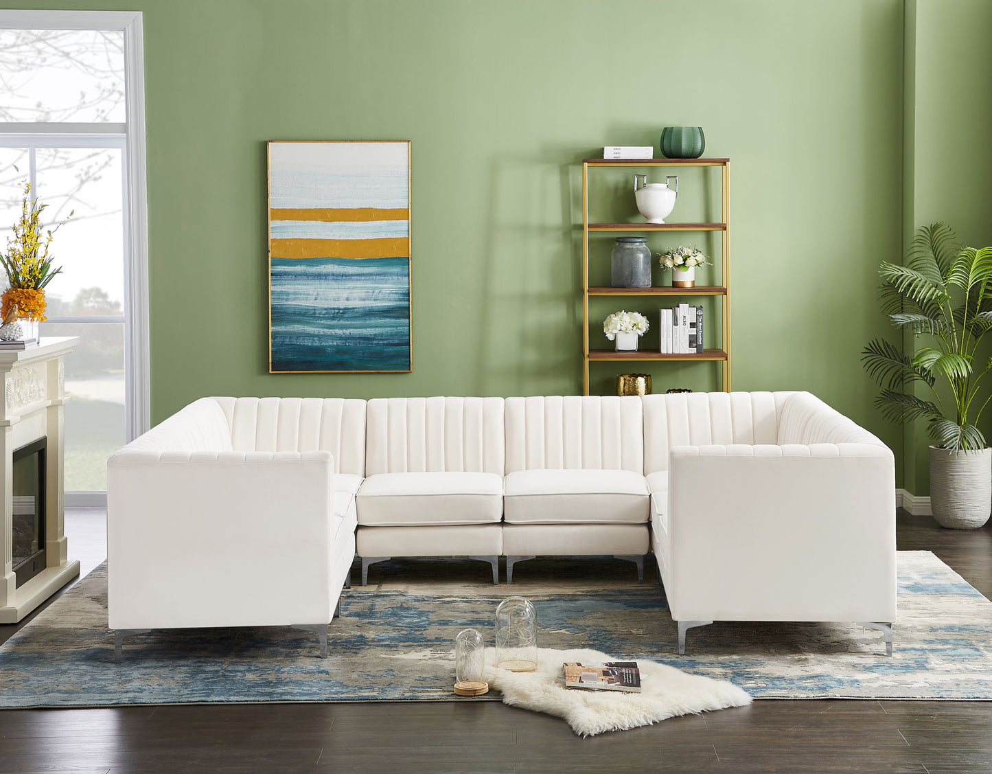 Alina - 8 Piece Modular Sectional
