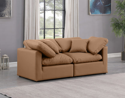 Indulge - Faux Leather 2 Seat Modular Sofa