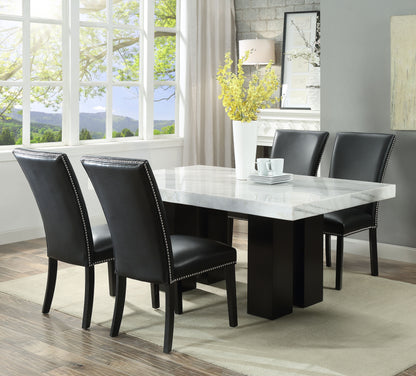 Camila - Rectangular Dining Set - White Top