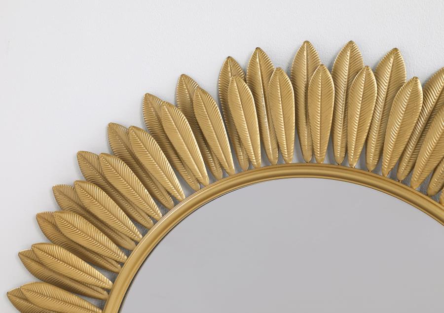 Tuscany - Sunburst Wall Mirror - Gold