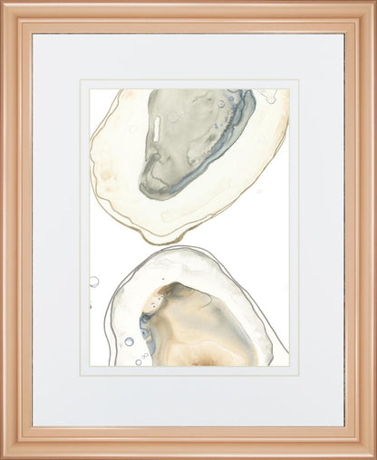Ocean Oysters II By June Erica Vess - Gray