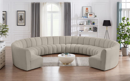 Infinity - 10 Piece Boucle Modular Sectional