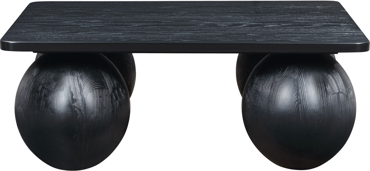Fitch - Oak Veneer Coffee Table - 4 Legs