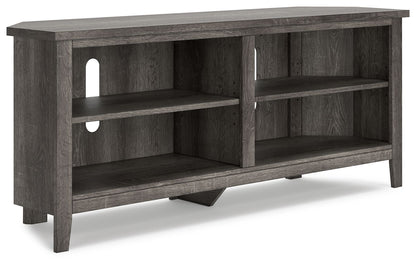 Arlenbry - Gris - Mueble TV esquinero mediano