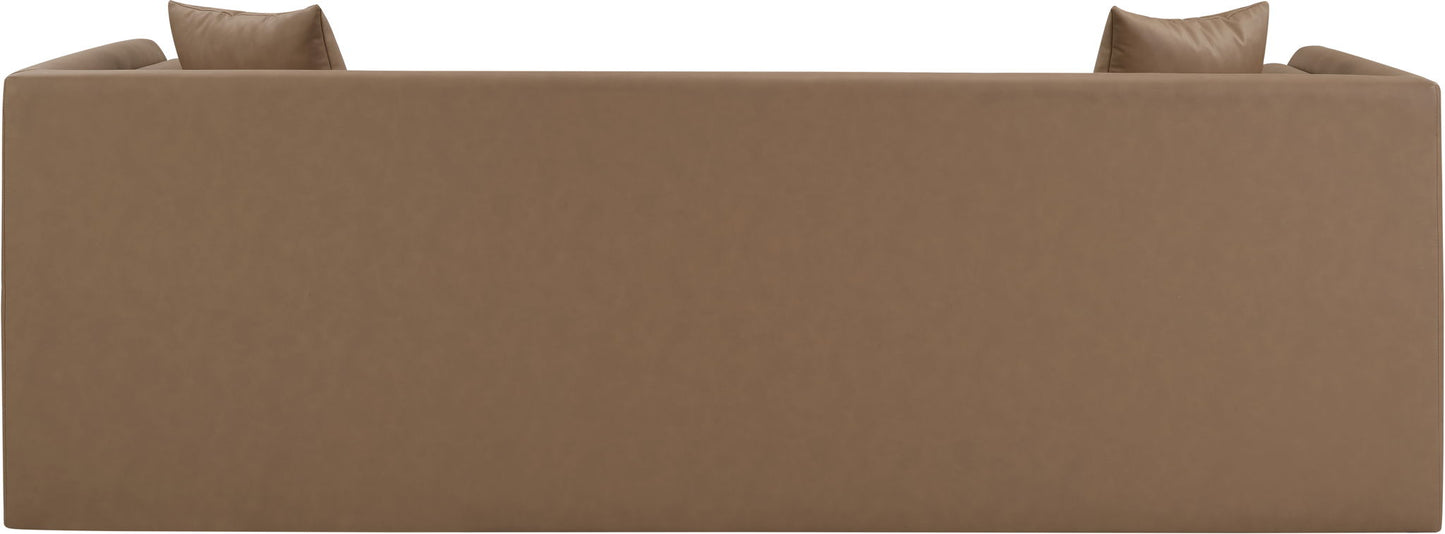 Everett - Vegan Leather Upholstered Sofa